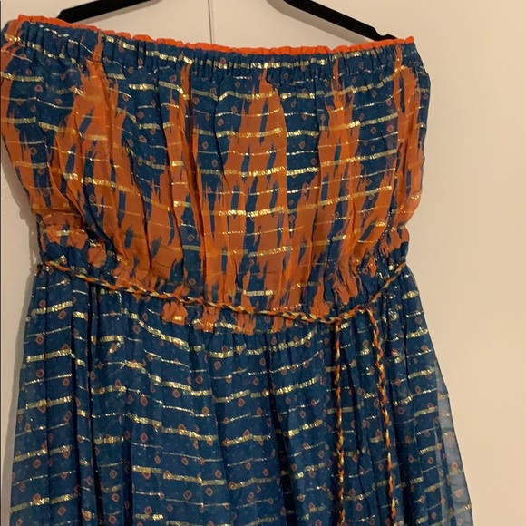 NEW! Stunning strapless Anthropologie dress - Picture 7 of 9